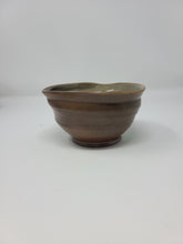 Load image into Gallery viewer, Salt Fired Stoneware Bowl with Green Interior
