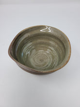 Load image into Gallery viewer, Salt Fired Stoneware Bowl with Green Interior
