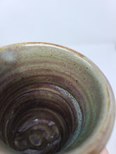 Load image into Gallery viewer, Salt Fired Stoneware Creamer/Syrup Pitcher with Green Interior
