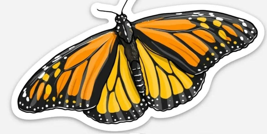 Conservatory Monarch Sticker