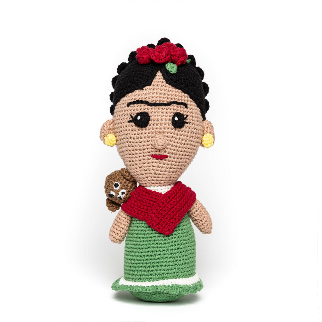 Frida Kahlo - Crochet Doll