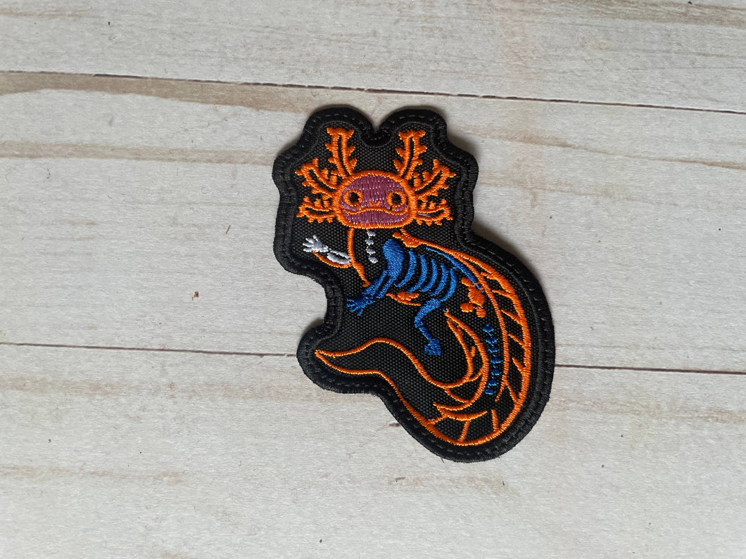 Axolotl XRay Embroidered Patch