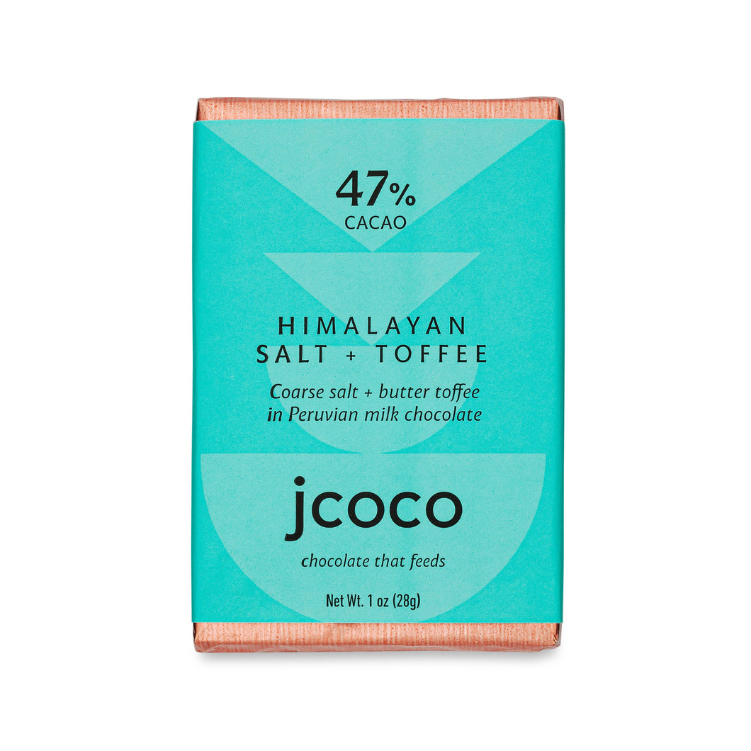 Himalayan Salt + Toffee Bar - 1oz