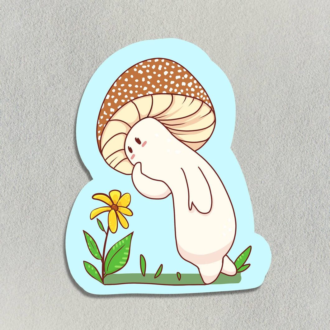 Mushroom Person Sticker