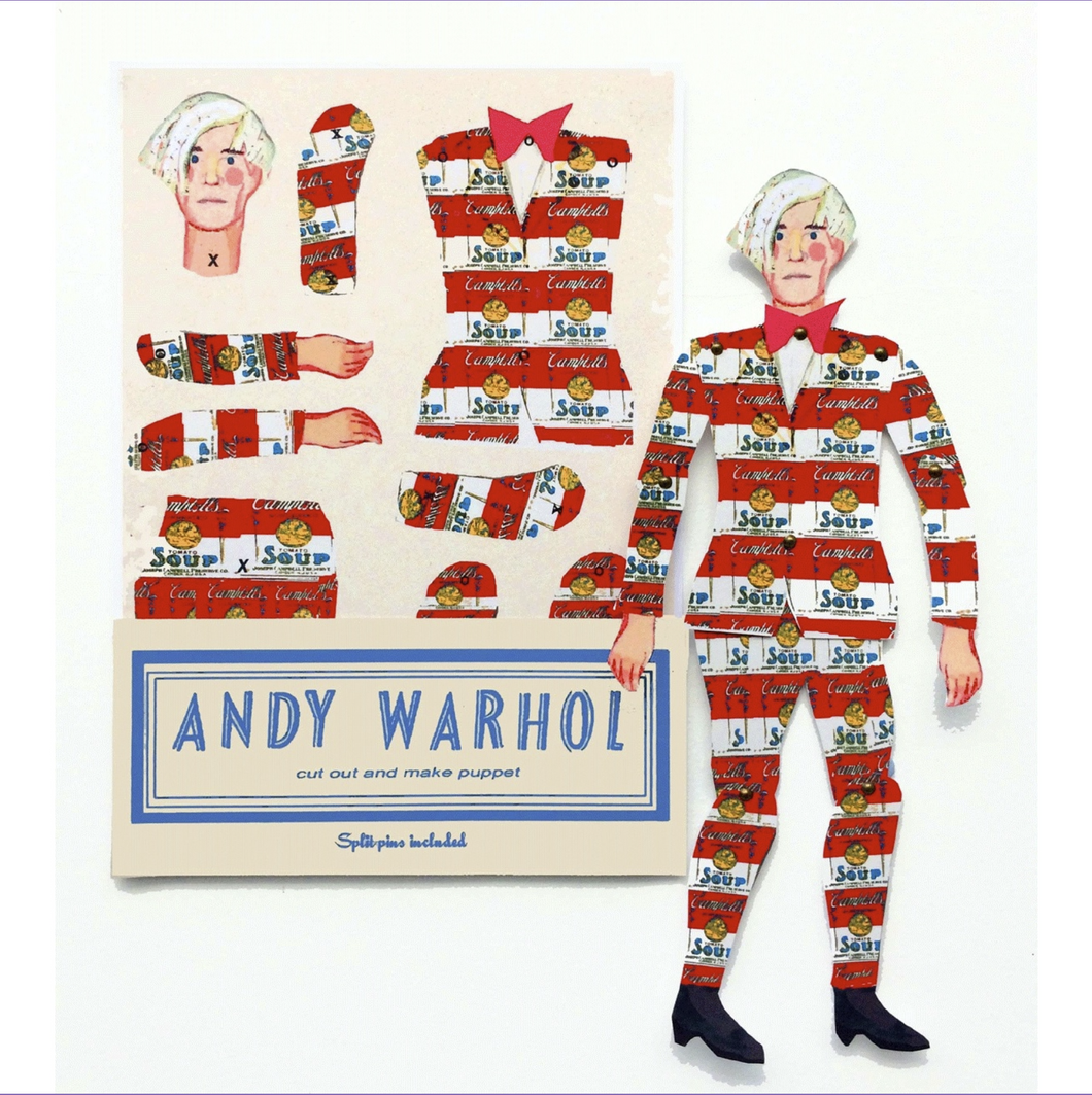 Warhol Cut and Make Puppet