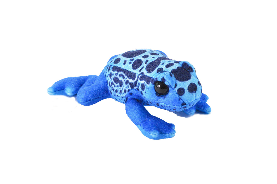 Wild Calls Plush Blue Poison Dart Frog