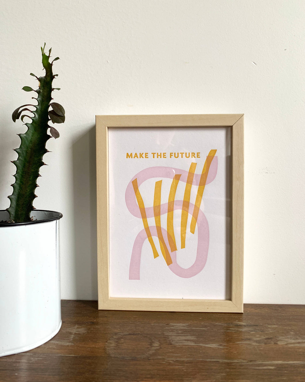Make the Future Art Print