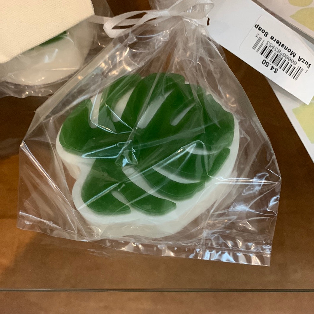 Monstera/Succulent Soap