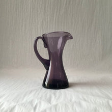 Load image into Gallery viewer, Blenko Smokey Purple Pitcher
