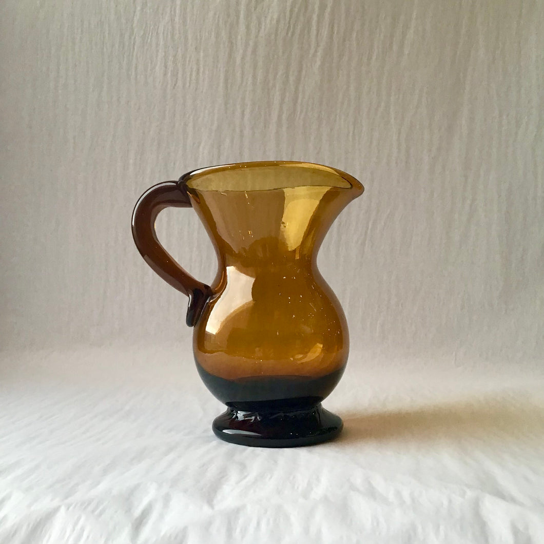 Blenko Small Yellow Pitcher