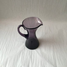 Load image into Gallery viewer, Blenko Smokey Purple Pitcher
