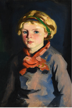 Load image into Gallery viewer, Kathleen by Robert Henri - Daywood Collection Postcard
