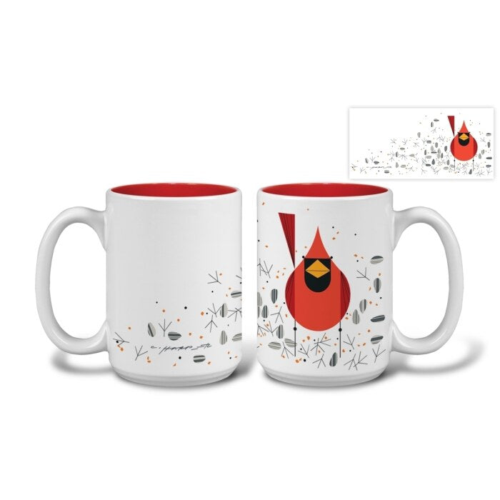 Cardinal & Seeds Mug