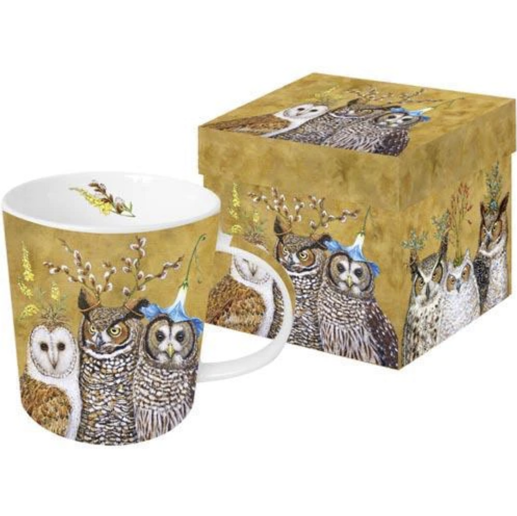 Owl Family Mug with Gift Box