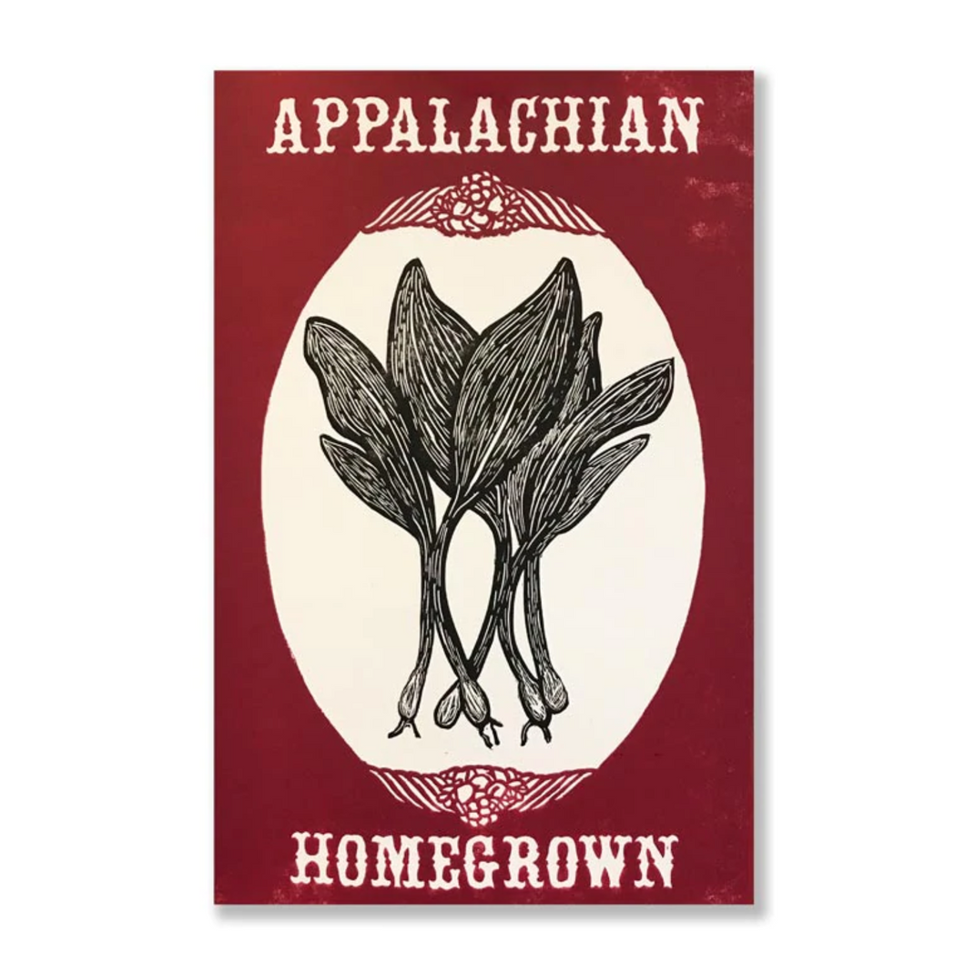 Appalachian Homegrown Ramp Print