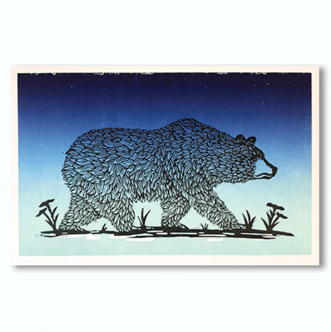 Roaming Bear Print